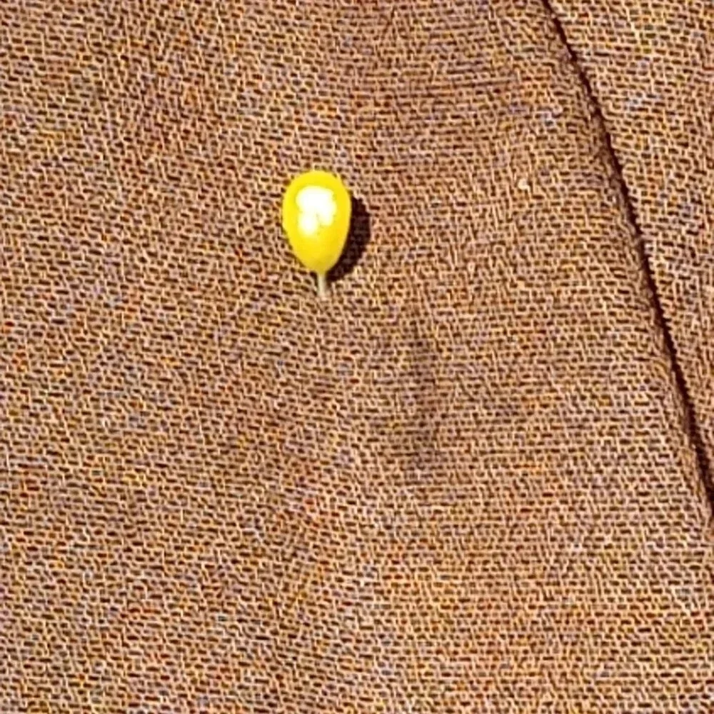 Danny & Nichol New York Women's Brown Double  Breasted Trench Coat Size 14P - Picture 10 of 11